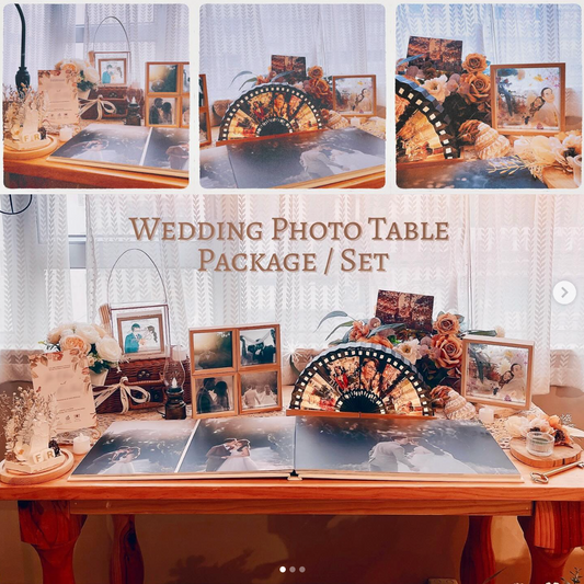 婚禮小物Package✨Photo Table w/ Deco