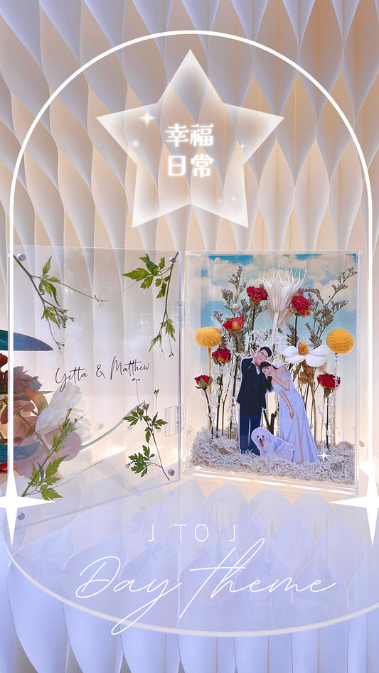 結婚禮物 人像畫日光主題Gift Box