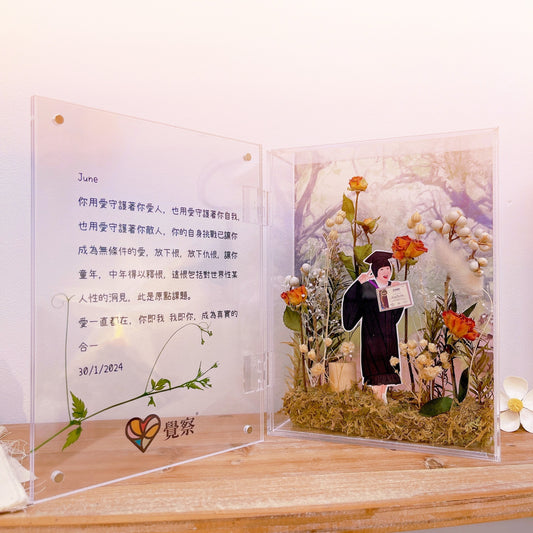 畢業主題 人像畫The Tiny Garden Gift Box🌾