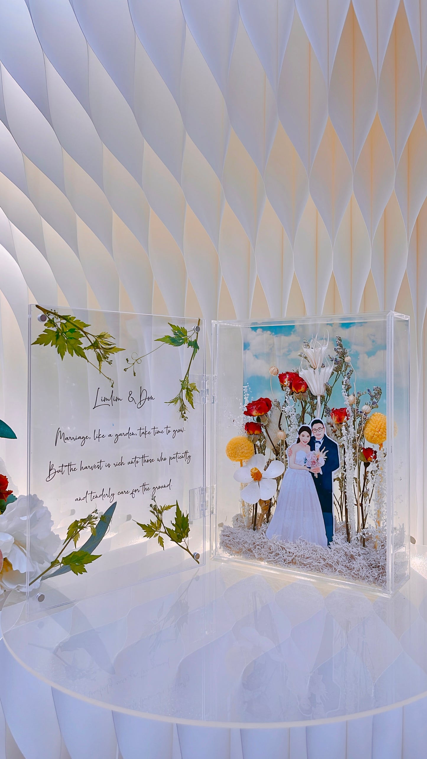 結婚禮物 人像畫日光主題Gift Box