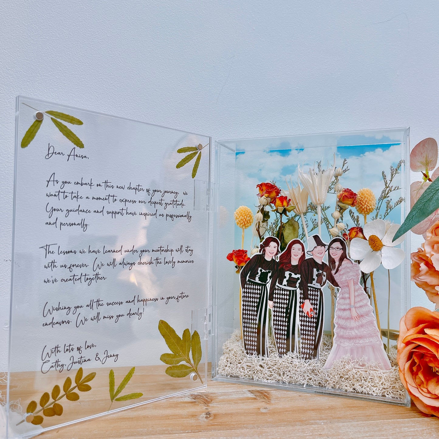 榮休/FAREWELL禮物 人像畫日光主題Gift Box